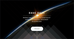Desktop Screenshot of davedahl.org